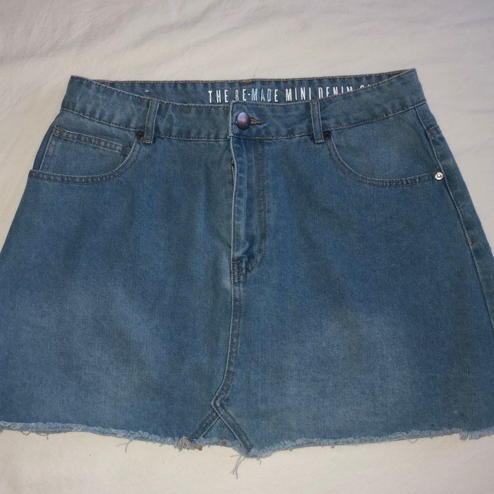 Denim skirt